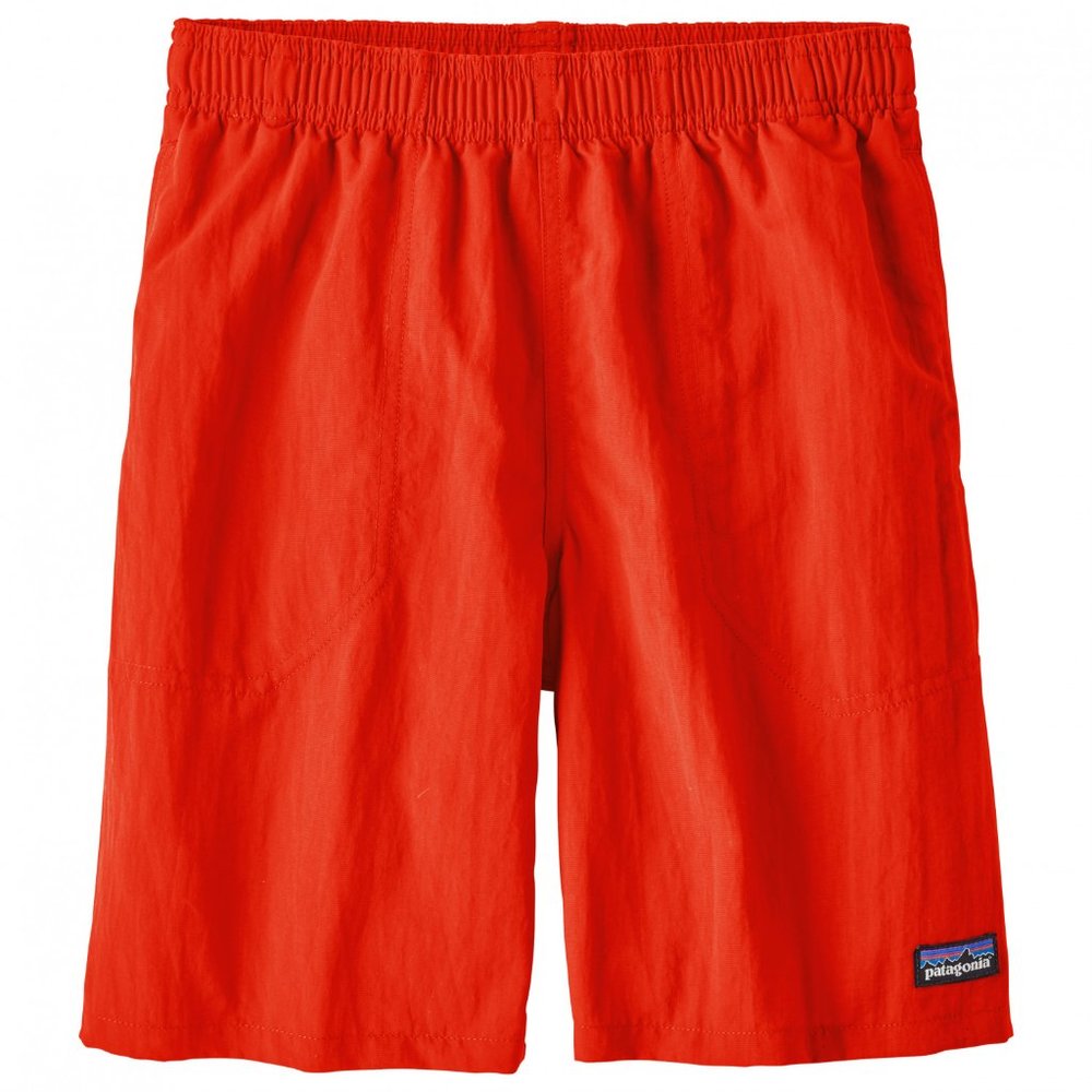 NWT Patagonia  Boy's Baggies Shorts  Boardshorts orange S